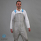 Split Leg Metal Mesh Apron used for body protection made from stainless steel wire 304 