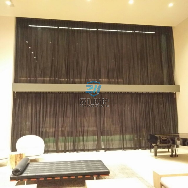 Stainless Steel Ring Mesh Curtains size and shape can be offered as wish