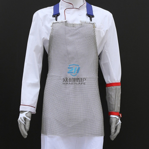 Stainless Steel Cut Resistant Chainmail Metal Mesh Apron 
