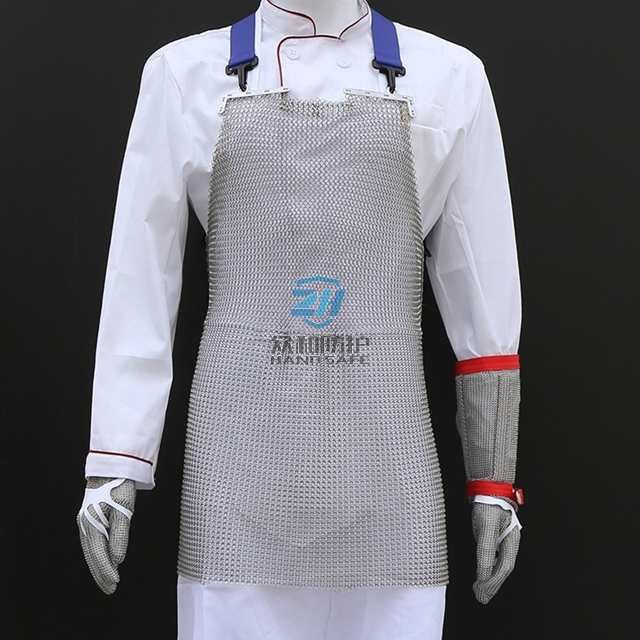 Stainless Steel Cut Resistant Chainmail Metal Mesh Apron 