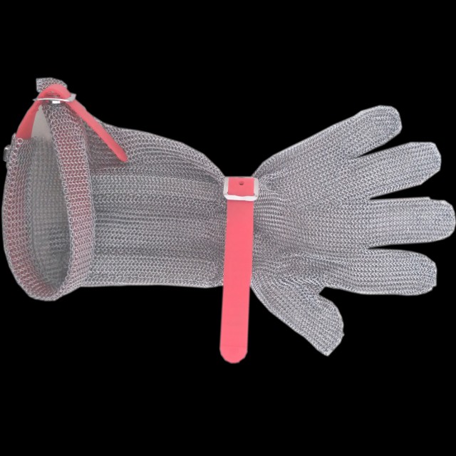 Long Cuff Stainless Steel Metal Mesh Gloves from China manufacturer