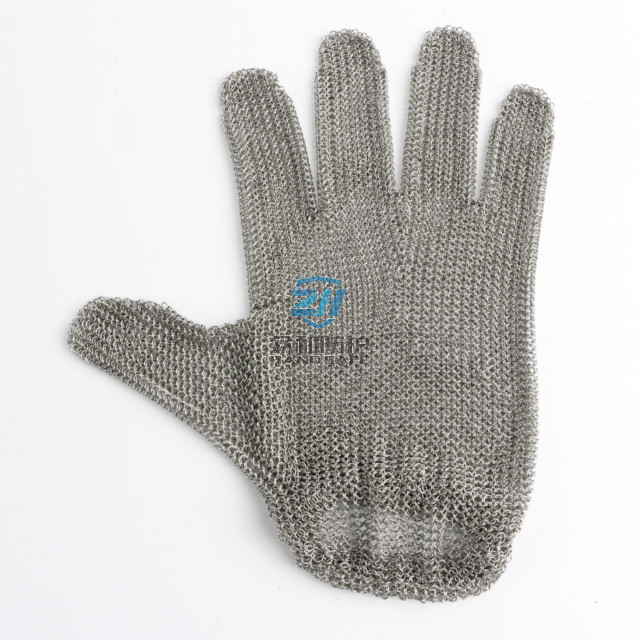 5104-Five Finger Wrist Glove With Spring Strap